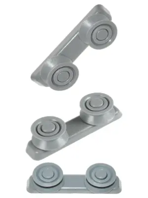 Kenwood Dishwasher Rail Runner Guide with 2 Rounded Wheels – KDW12-60
