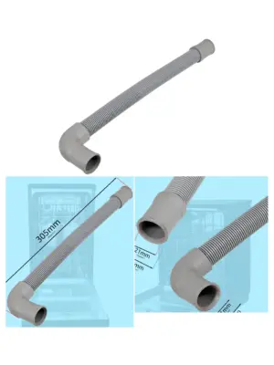 Kenwood Dishwasher Replacement Drain Hose 21mm x 305mm for KDW45/KID45