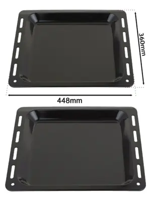 Kenwood Enamel Baking Tray 448×360×25mm Oven Pan