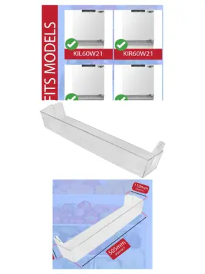 Kenwood Fridge Door Shelf Bottle & Dairy Tray