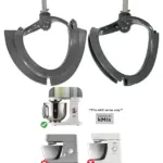 Kenwood KMIX AX500 Flexible Grey Beater & Whisk Creaming Attachment