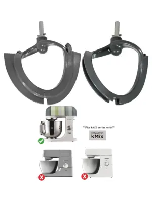 Kenwood KMIX AX500 Flexible Grey Beater & Whisk Creaming Attachment