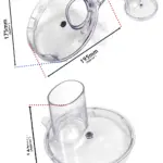 Kenwood Multipro Compact Food Processor Lid & Chute for FDM30 & FPM250