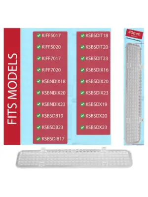 Kenwood Refrigerator Light Diffuser Panel 19x4 cm for KIFF50/KIFF70