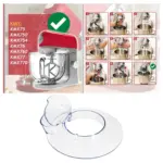 Kenwood Stand Mixer Splash Guard for KMX75/76/77 Series