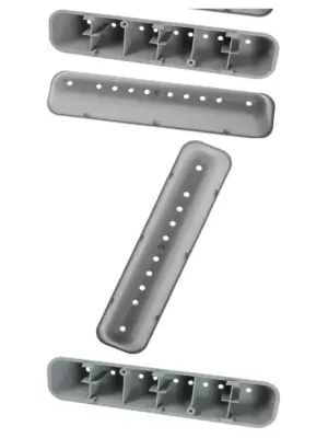 Kenwood Washing Machine Drum Paddle Lifter 10‑Hole 211×48 mm Pack of 3