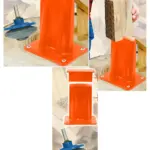 Kindling Firewood Splitter Wedge Kit with Drill Blade Sharpener