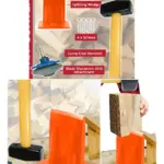 Kindling Splitter Kit – Hammer, Chisel & Blade Sharpener for Logs