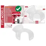 KitchenAid 5KSM 6.9L Splash Guard – Splatter Shield & Pour Cover