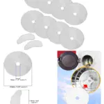 Klarstein Jet Dryer Filter Kit – 10 Cloth Exhaust & Intake Filters