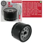 Kubota Engine Oil Filter for B1550‑B2630 Tractor & Mower