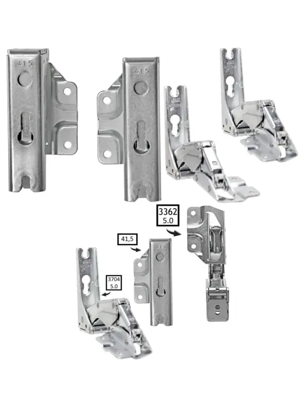 Kuppersbusch Fridge Freezer Door Hinge Pair – Left & Right