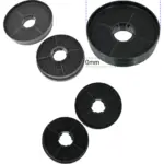Lamona Cooker Hood Carbon Filter (2-Pack) Fits HJA2480 HJA2908 LAM2401