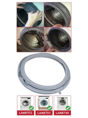 Lamona Door Boot Gasket for Washing Machines LAM8702/8703/8740