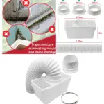 Lamona Dryer Vent Box & Hose Kit – Screw Clip Included