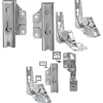 LAMONA Fridge Freezer Door Hinge Pair Integrated Left & Right 3363/3362