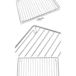 Lamona Grill Pan Grid for Oven Rack – Fits HJA3200/3202/3310/LAM5100