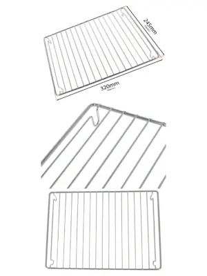 Lamona Grill Pan Grid for Oven Rack – Fits HJA3200/3202/3310/LAM5100