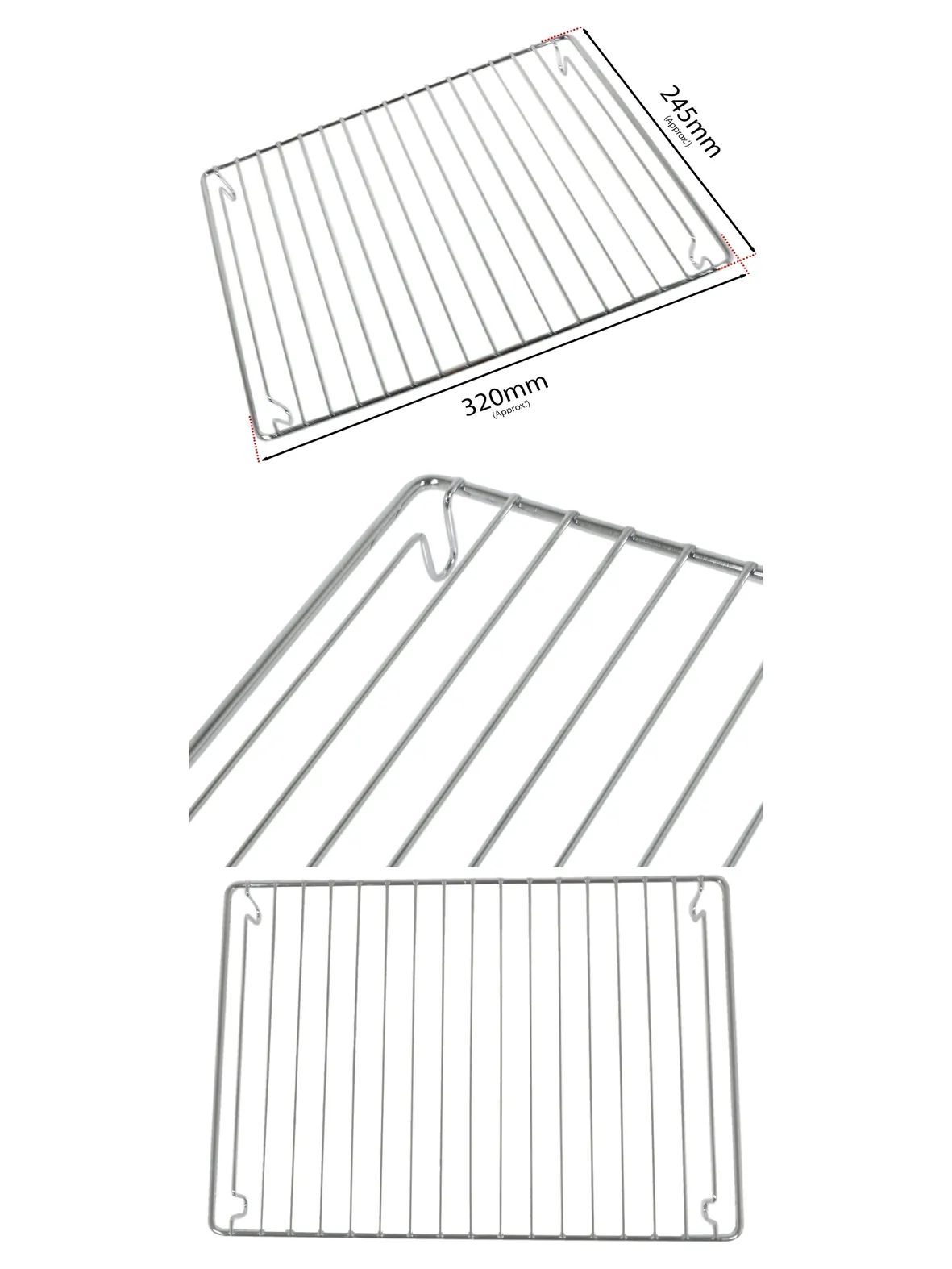Lamona Grill Pan Grid for Oven Rack – Fits HJA3200/3202/3310/LAM5100