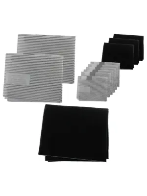 LAMONA Kitchen Hood Filter Kit – 6 Grease & 3 Carbon Filters