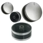 LAMONA Oven Knob – Silver/Black Control Switch for LAM3200