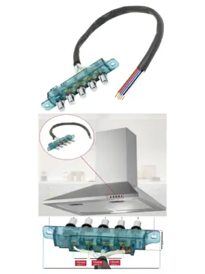 Lamona Range Hood Push‑Button Switch Replacement for HJA24 LAM24 HJA2100