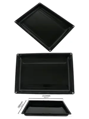 Lamona Small Oven Grill Pan with Drip Tray - 355x280mm for Baking