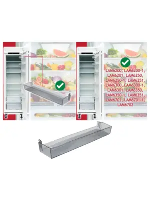 Lamona Upper Refrigerator Shelf for LAM6200-6701 – Genuine 4638070400