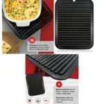 Large Silicone Heat‑Resistant Trivet – Oven‑Safe Kitchen Mat for Hot Pans