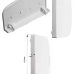 LEC Refrigerator Freezer Evaporator Door Handle 12131000004172