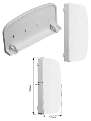 LEC Refrigerator Freezer Evaporator Door Handle 12131000004172