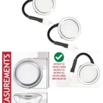 LED G4 68mm Cooker Hood Light – Pack of 2 for Hoover HCV61/HCV91
