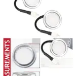 LED G4 68mm Cooker Hood Vent Light - Pack of 2 Silver Bulbs