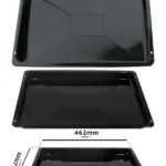 Leisure Enamel Oven Drip Pan – 462 x 372 mm Baking & Roasting Tray
