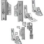 Leisure Fridge Freezer Integrated Door Hinge Set – Left & Right