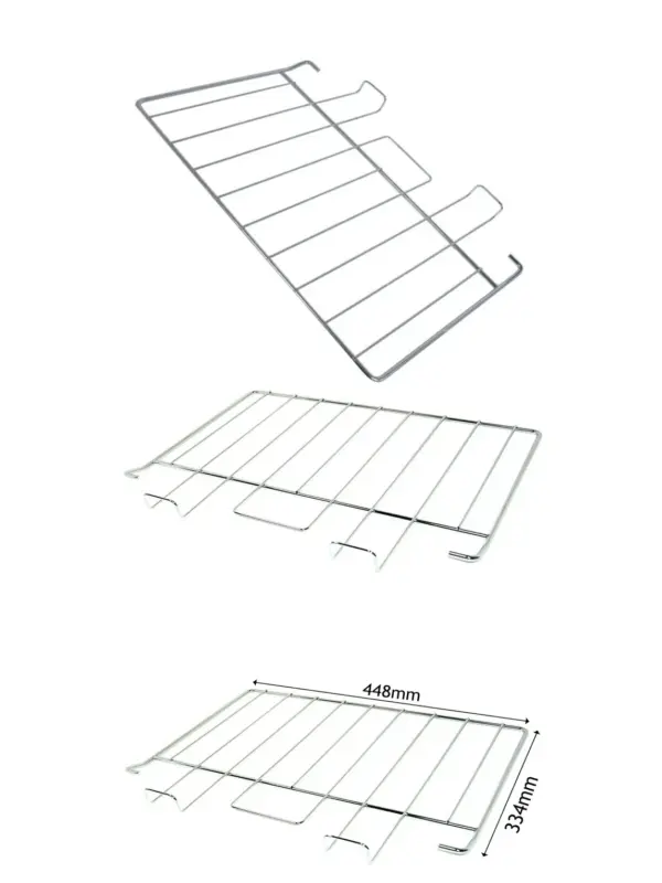 LEISURE Oven Grill Shelf – 448×334 mm Cooking Rack for Oven & Grill