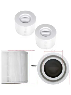 Levoit Core 300/300S Purifier 3-in-1 HEPA Filter White 2-Pack