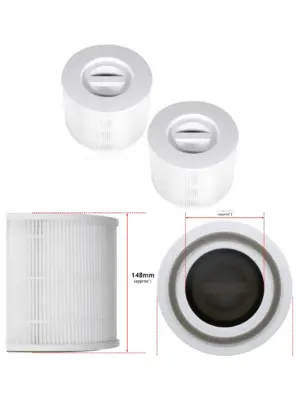 Levoit Core 300/300S Replacement HEPA + Carbon Filter – White