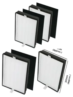 Levoit LV-H126 HEPA & Odor Filter Replacement – 4 Pack