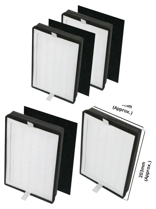 Levoit LV-H126 HEPA & Odor Filter Replacement – 4 Pack