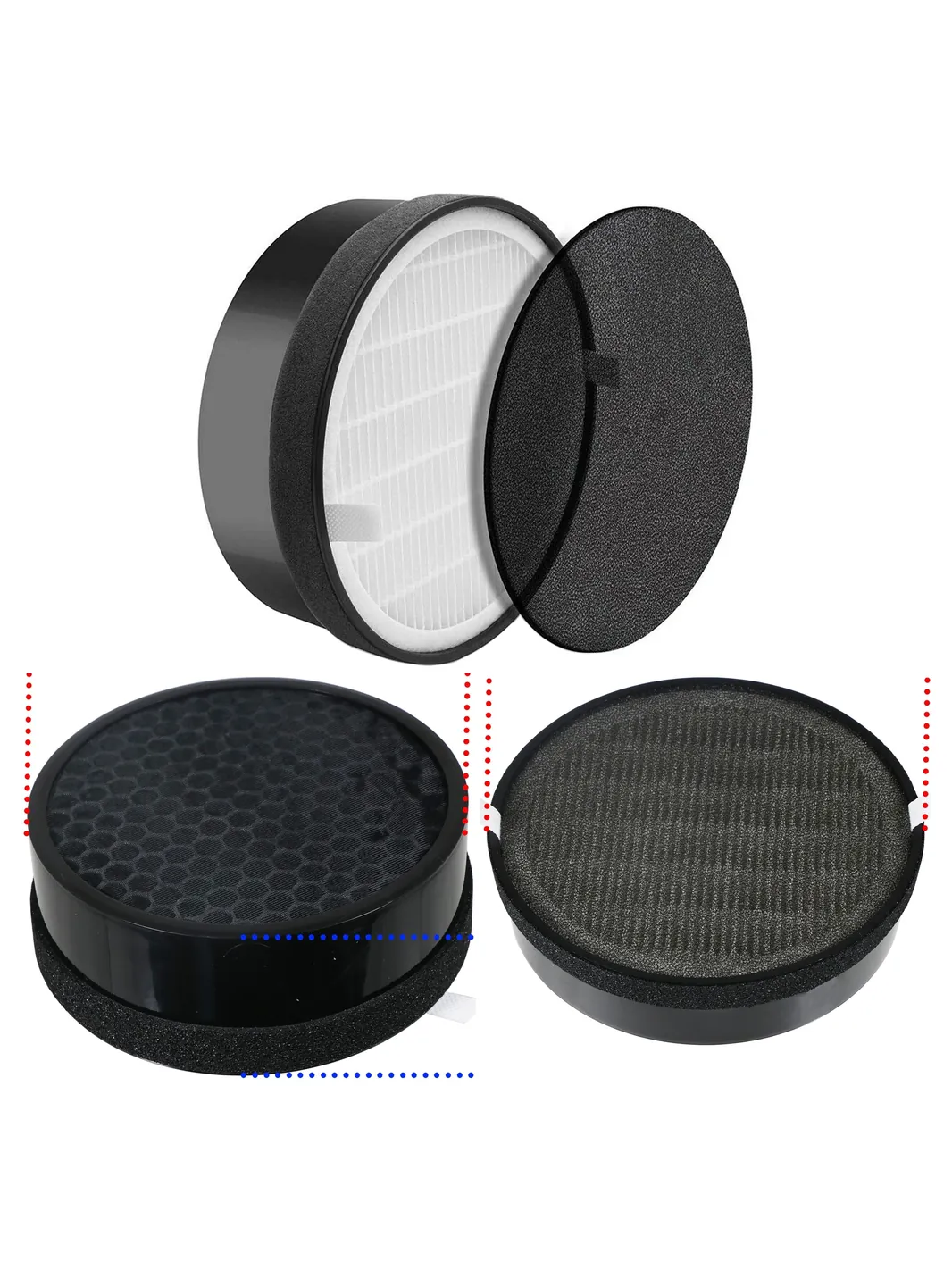 Levoit LV-H132 HEPA Replacement Filter - Compatible Air Purifier
