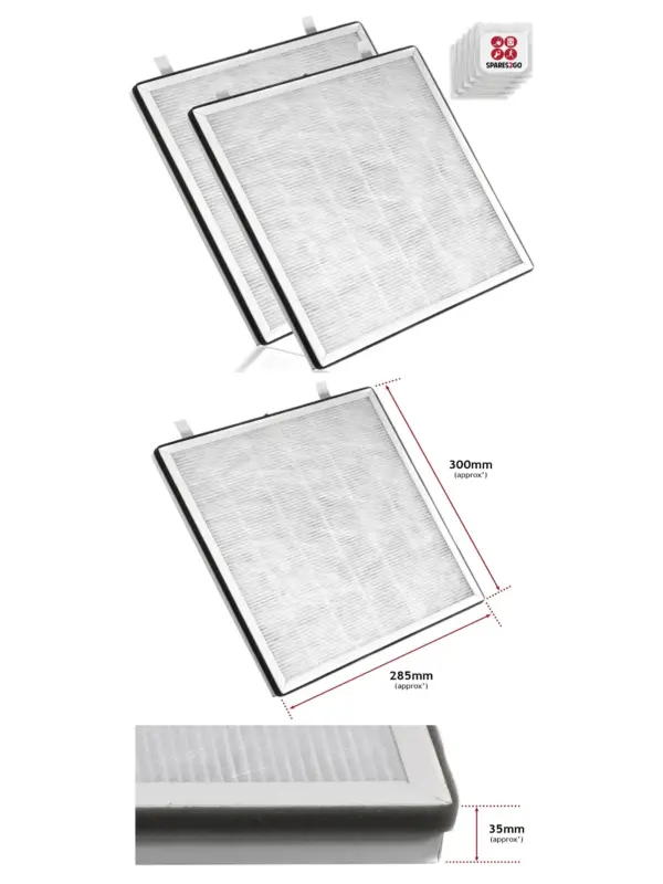 LEVOIT Vital 100 HEPA & Carbon Filter Set - 2 Replacements + Fresheners