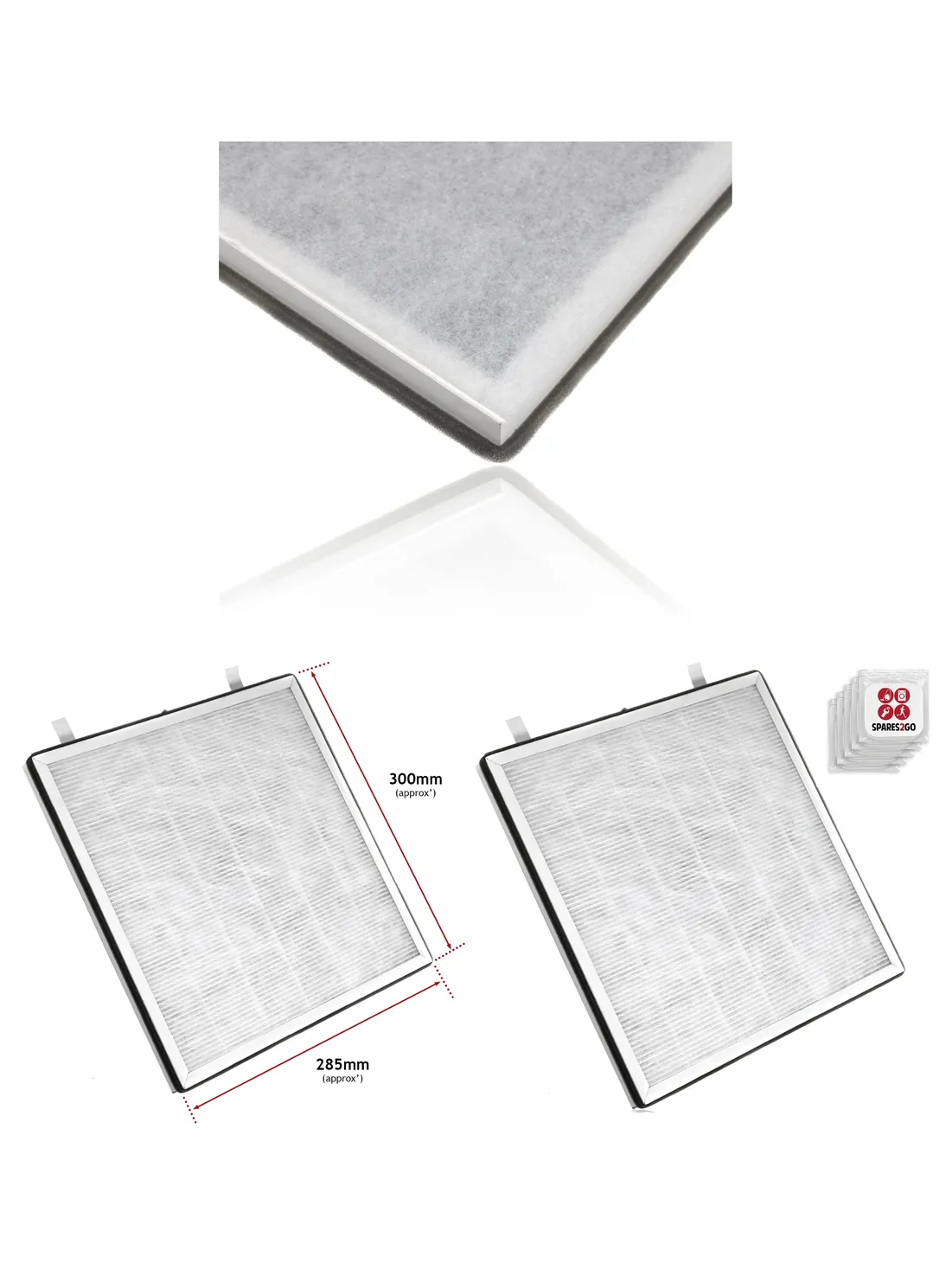LEVOIT Vital 100 Replacement HEPA & Carbon Filter with Freshener