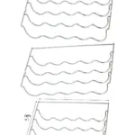 LG Refrigerator Wine Bottle Rack Shelf Insert – 457×290×70 mm