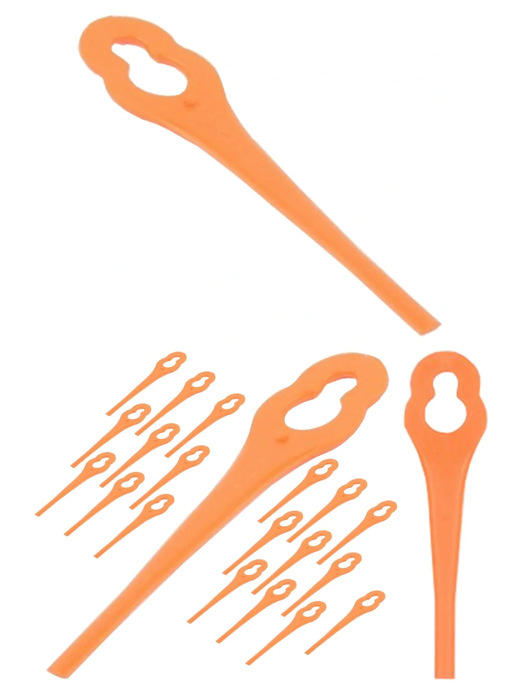LIDL Florabest Parkside Trimmer Plastic Replacement Blades Pack of 20