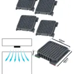 Liebherr Fridge Freezer Odor Filter Pack of 4 – Fits Model #909698900