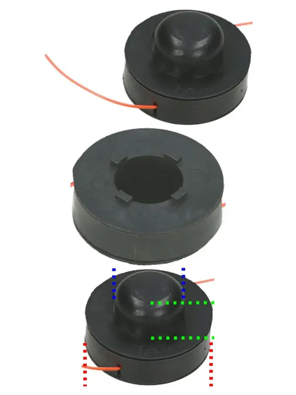 Line Spool Head for Challenge Xtreme MIGZP250 Grass Trimmer