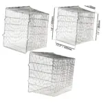 Lockable Security Cage with Alarm for Outdoor Light Box – 11x11x10.5in