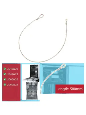 Logik 580mm Replacement Dishwasher Door Cable for LID45 & LID60