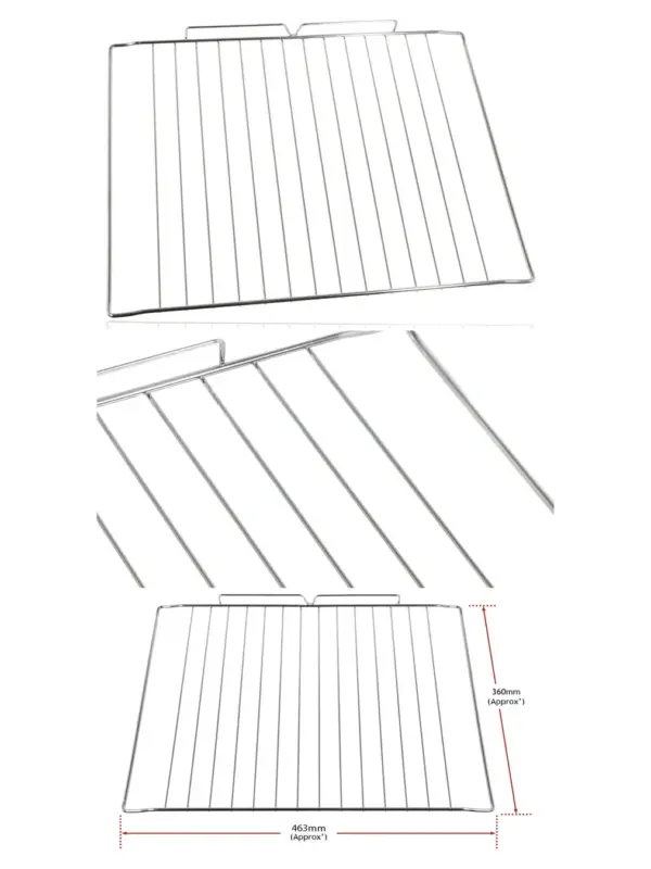 Logik Cooker Oven Shelf & Grill Wire Rack – Fits LBFANB16 & LBFANX16